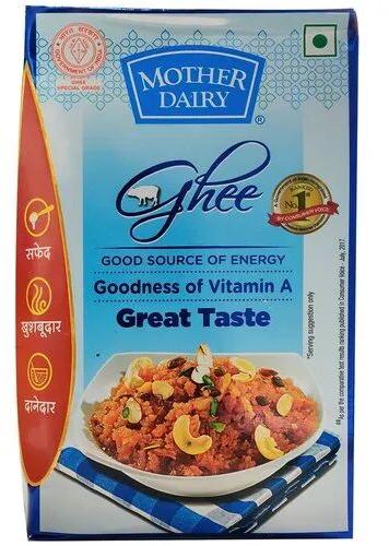 Mother Dairy Ghee, Packaging Type : Pouch