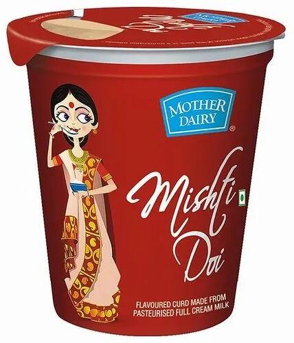 Mother Dairy Mishti Doi, Packaging Type : Cup