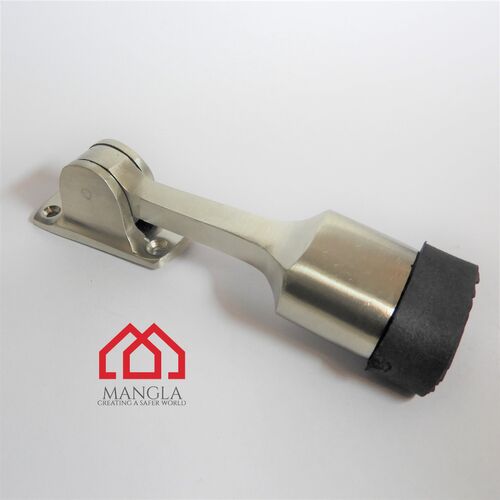 Stainless Steel Door Stopper, Color : Silver Black