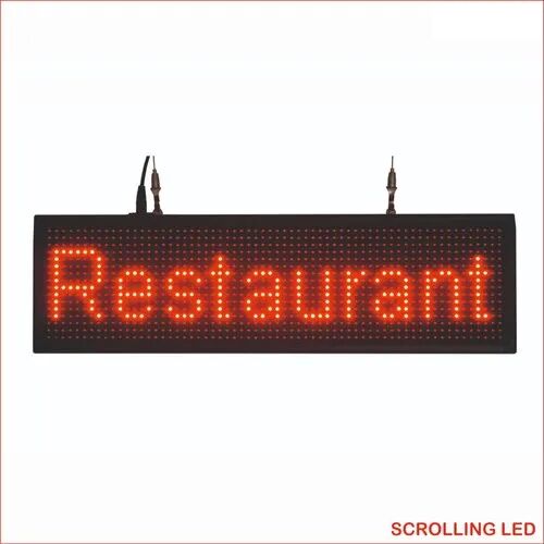 Rectangle Scrolling LED Display