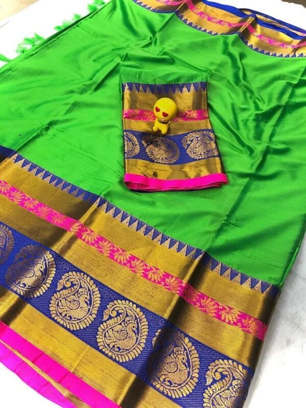 Pure Cotton Silk Saree