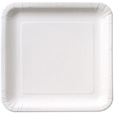 Square Paper Plate, for Event, Party, Size : Multisizes