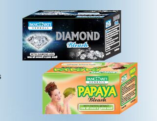 Panchvati Diamond & Papaya Bleach Combo
