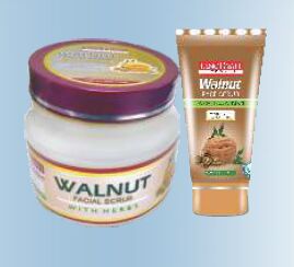 Panchvati Walnut Face Scrub, for Facial Use, Form : Paste