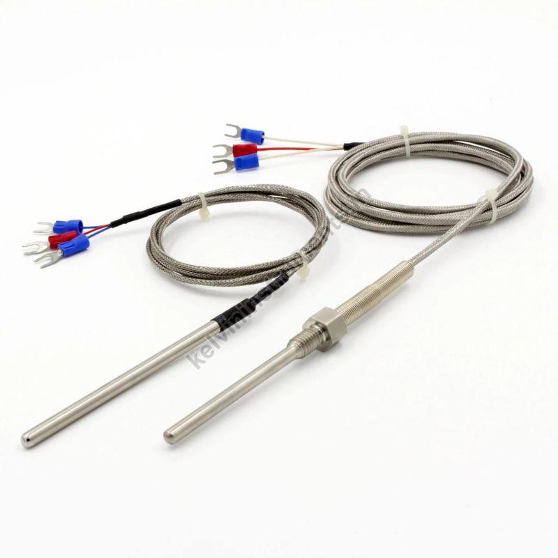 Electric Stainless Steel 50Hz PT500 Temperature Sensor, for Industrial, Certification : CE Certified