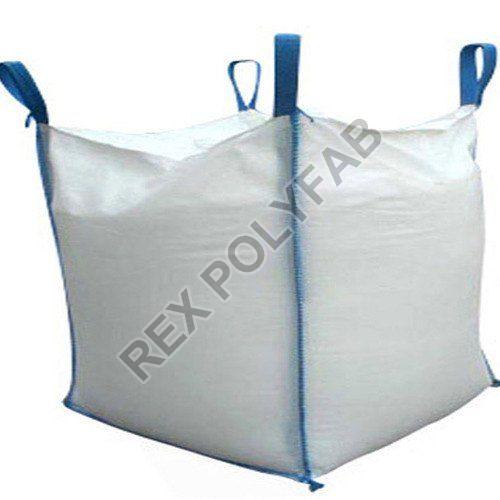 Polypropylene White U Panel Fibc Bag, For Packaging, Style : Bottom Stitched