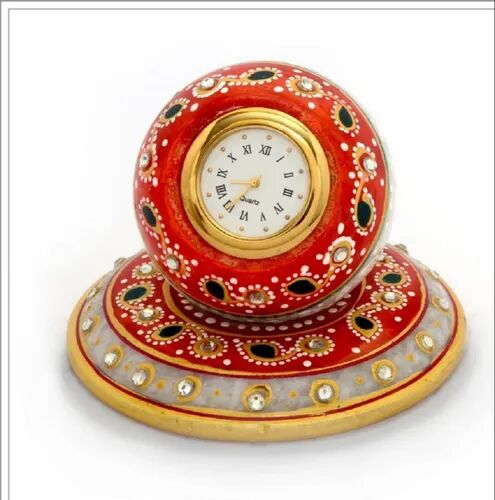 Marble Paper Weight Watch, Color : Red