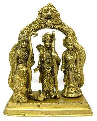 Brass Ram Darbar Statue, Color : Golden (Gold Plated)