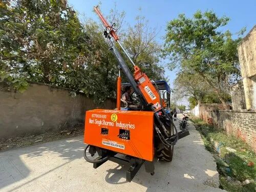 Metal Crash Barrier Installation Machine