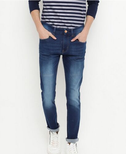 Plain Denim Mens Casual Jeans, Feature : Comfortable