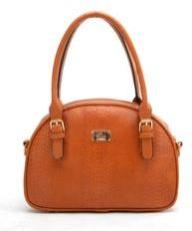 Rectangular Tan Ladies Hand Bag, for Promotional Gifts, Technics : Machine Made