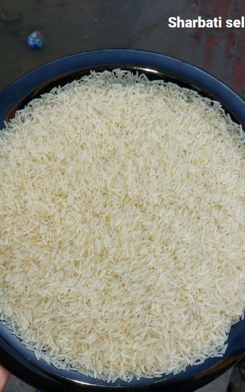 Hard Common Sharbati Sella Basmati Rice, for Human Consumption, Packaging Size : 25kg