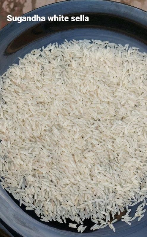 Sugandha White Sella Basmati Rice, for High In Protein, Packaging Size : 25kg