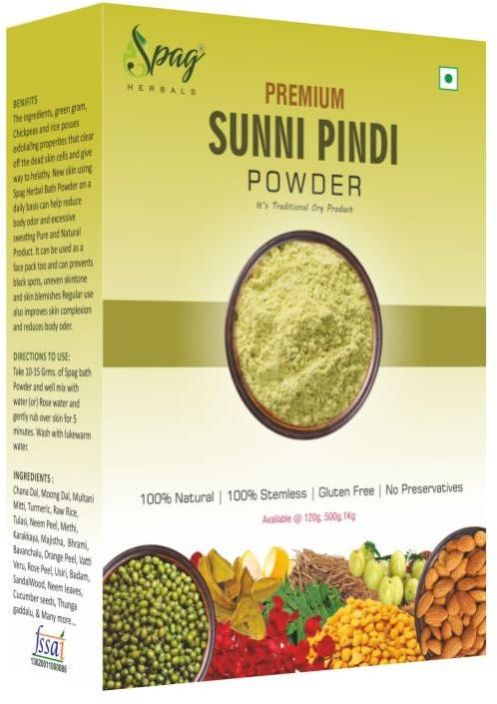 Spag Herbals Bath Sunnipindi SKIN CARE Powder