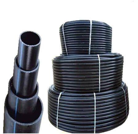 HDPE Sewage Pipe, Color : Black