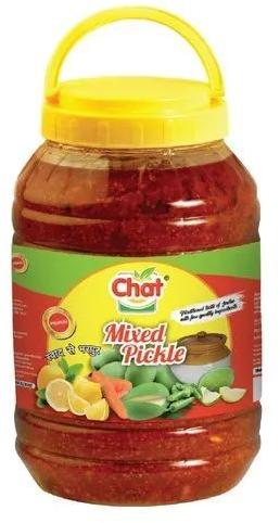5 Kg Chat Mixed Pickle, Packaging Type : Pet Jar