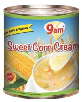 9am Canned Sweet Corn with Cream Style