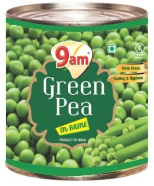 9am Canned Green Peas