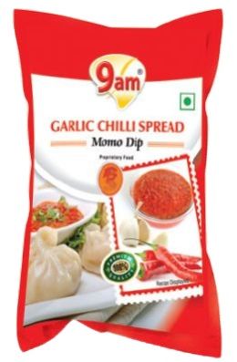 9am Momo Dip Sauce, for Snacks Use, Form : Paste