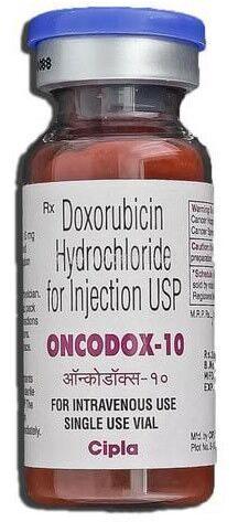 Doxorubicin Hydrochloride Injection, Packaging Type : Vial