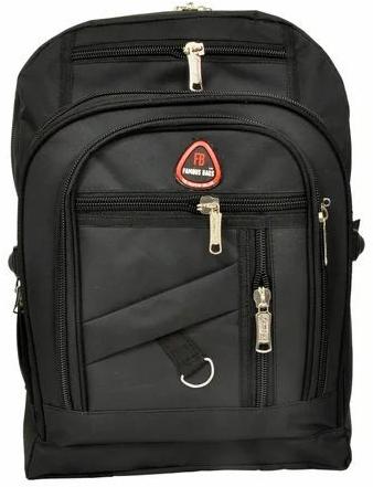 HI-PICK Polyester Black School Bag, Age : Adult