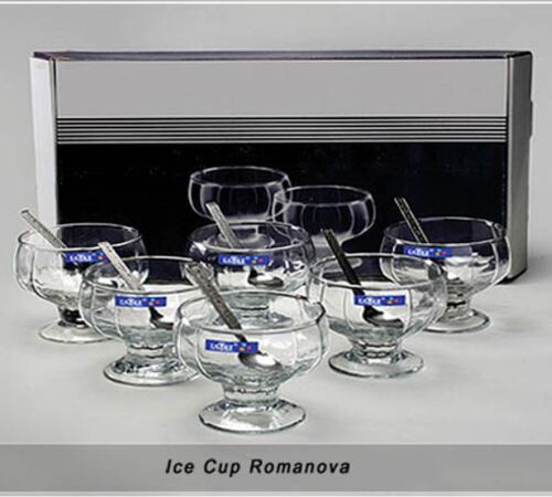 Glass Ice Cup Romanova