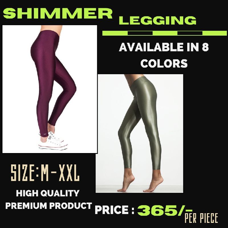 shimmer leggings, Age Group : Adults, Gender : Ladies at Rs 365 / piece in  Tirupur