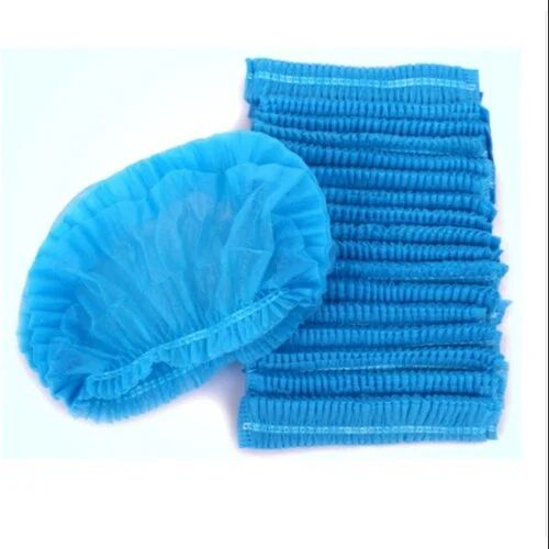Disposable Bouffant Cap, Color : Blue