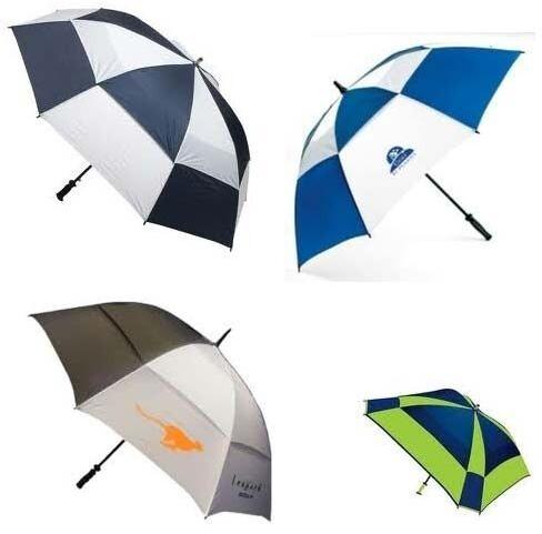 Plastic Auto Fiber Golf Umbrella