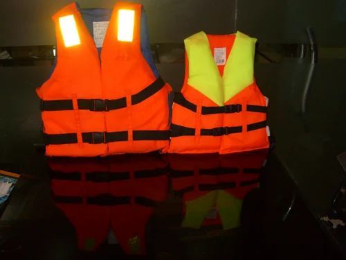 Orange Polyester Life Jackets