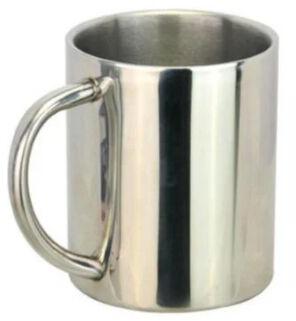 Silver Sublimation Steel Mug, for Gifting, Home