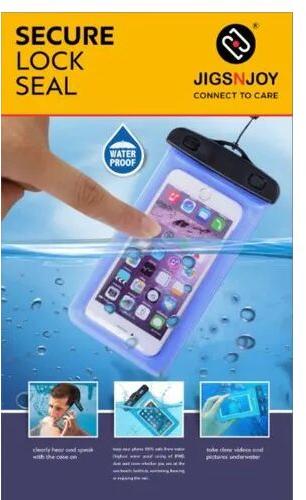 Plastic Waterproof Mobile Pouch