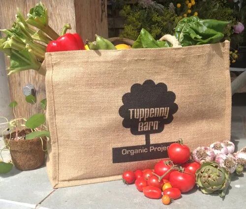 Canvas Jute Vegetable Bag