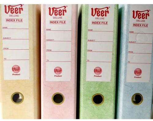 Multicolor Veer Cardboard Paper Box File