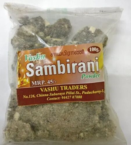 Sambrani powder, Packaging Size : 250 Grams, 500 Grams, 1Kg