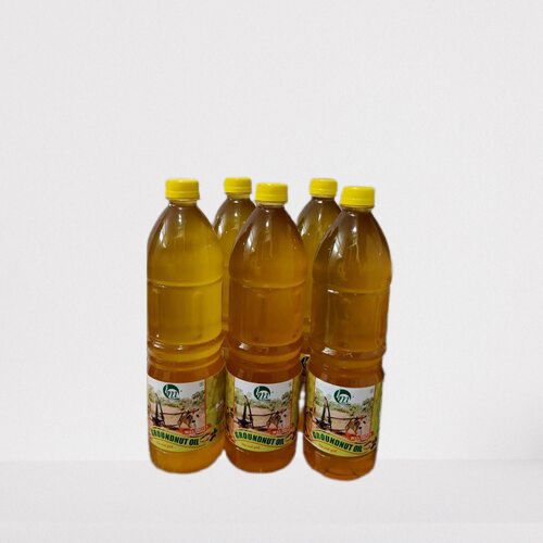 1 Liter Cold Pressed Groundnut Oil, for Cooking, Packaging Type : Plastic Bottle
