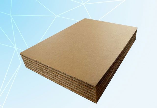Rectangular Brown Corrugated Cardboard Sheet, Size : 48x36 Inch