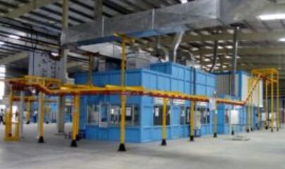 Automatic Mild Steel powder coating plant, for Industrial Use, Voltage : 440V