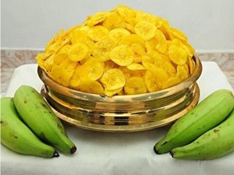 Nenthiram Banana Chips, for Snacks, Taste : Crispy, Salty