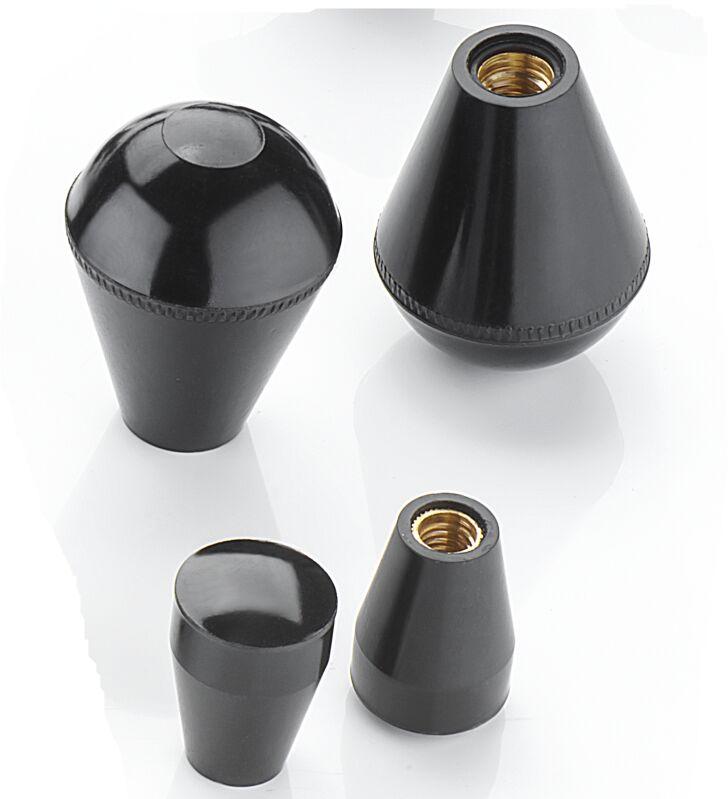 Black Bakelite Tapper Knob