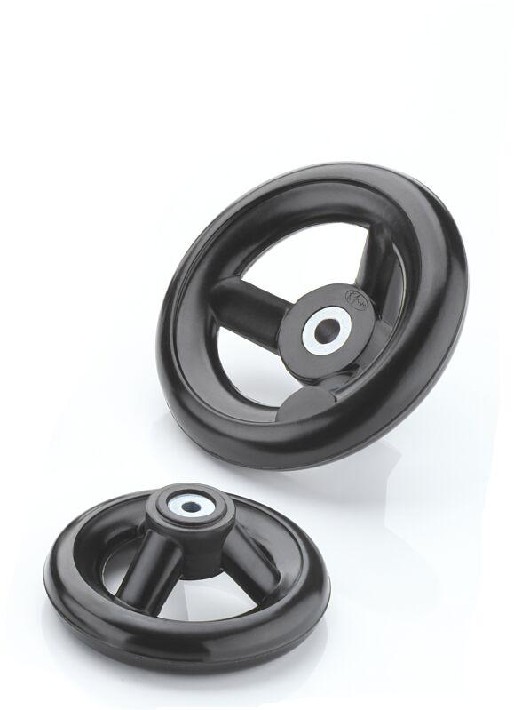 200-250gm Bakelite Round Wheel Knob, Plastic Type : Thermoset