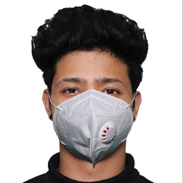 Cotton KN95 Face Mask, for Clinic, Food Processing, Hospital, Laboratory, rope length : 4inch, 6imch
