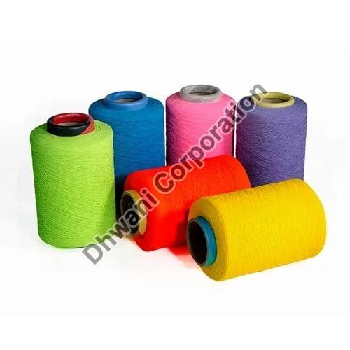 Covered Spandex Yarn, for Textile Industy, Technics : Machine Made