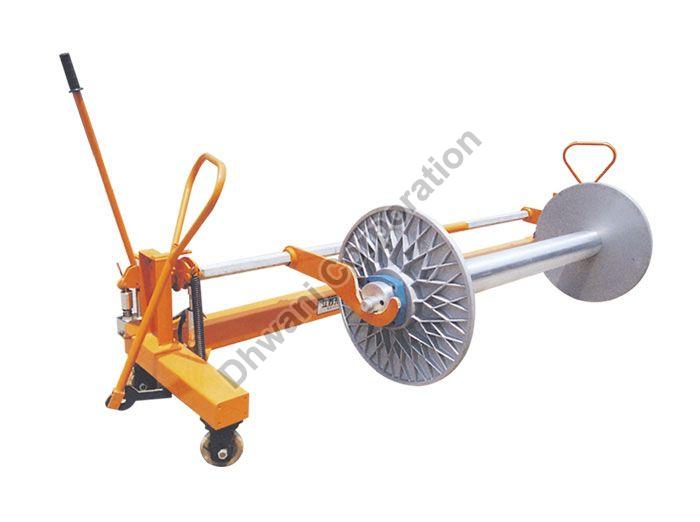 Polished Stainless Steel Textile Lifting Trolley, Loading Capacity : 150-200 Kg