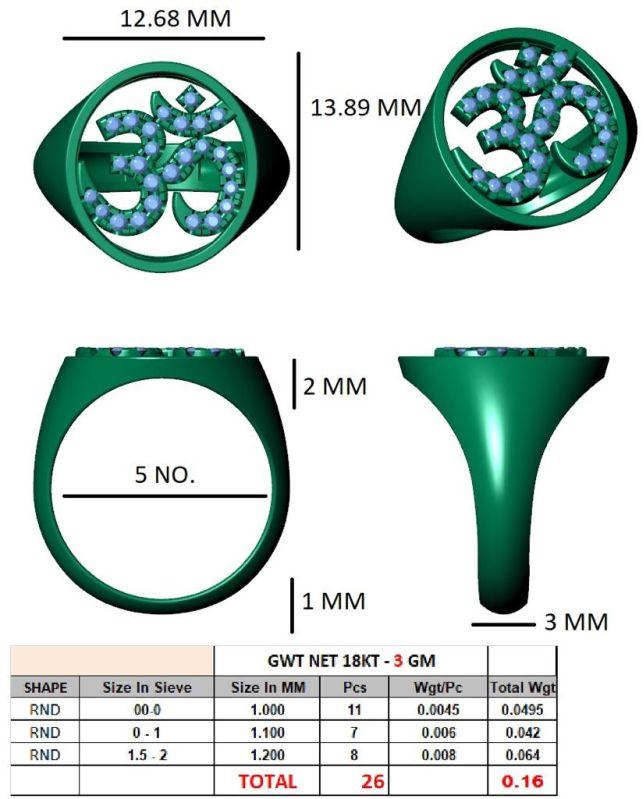 Jewellery CAD Design