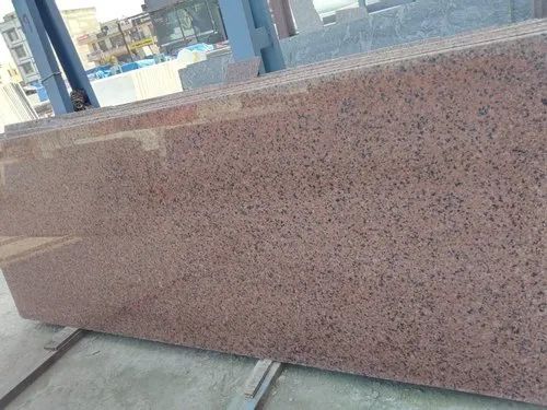 Rectangular Polished Jama Red Granite Slab, Specialities : Easy To Clean