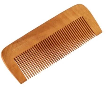 Wooden Styling Comb, Color : Brown