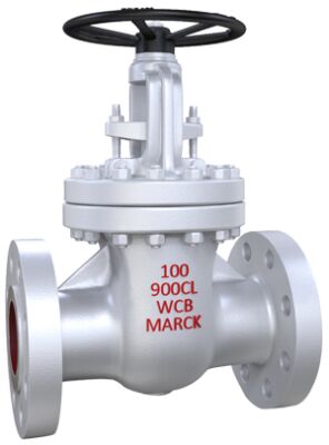 Gate Valve Class 900 Bolted Bonnet, Color : White