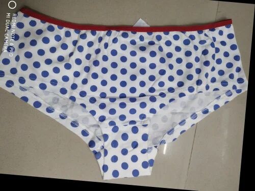 Printed Ladies Underwear, Color : White