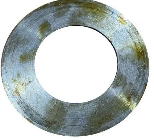 Round SS Center Pin Washer, Size : 3inch diameter